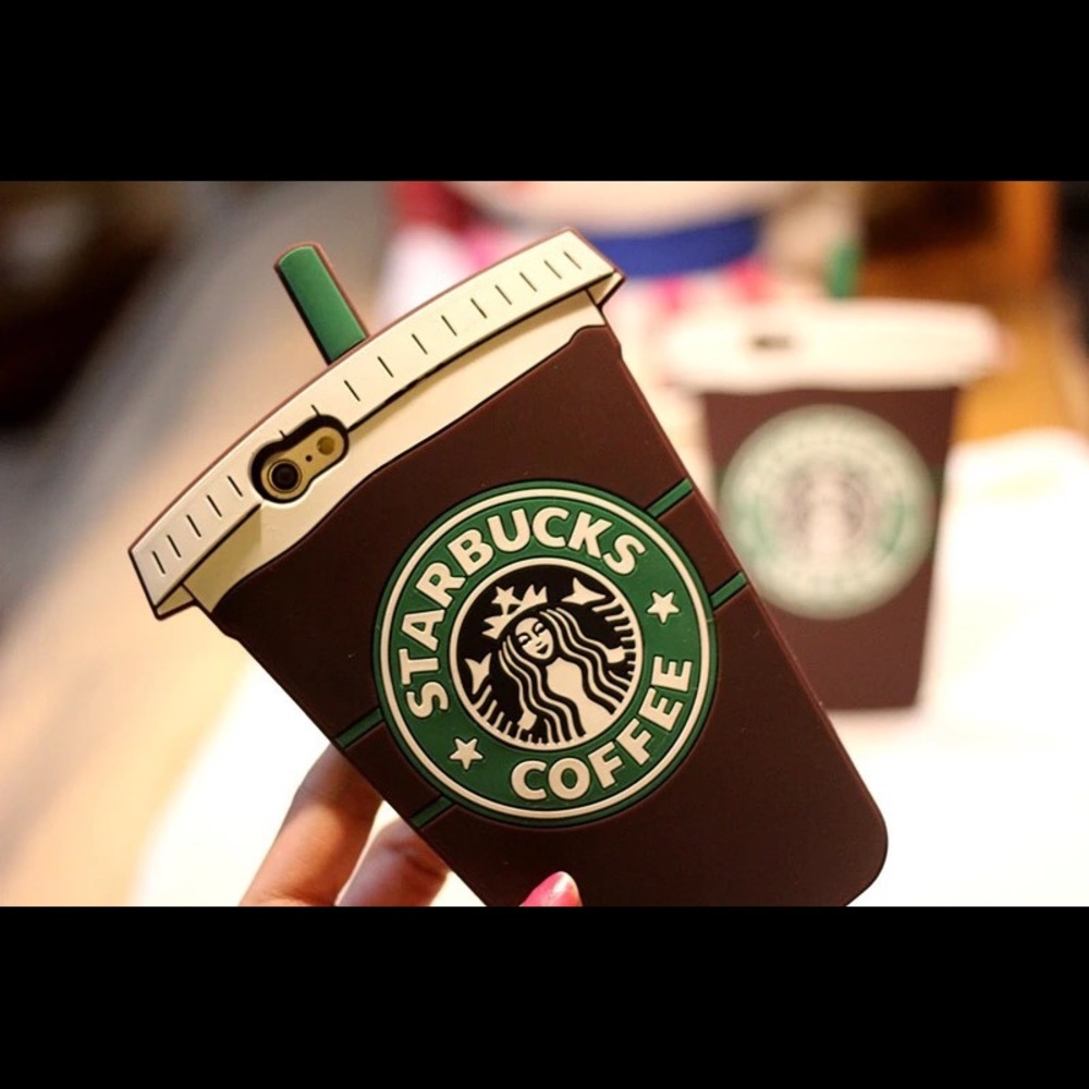 BRAND NEW LARGE SOFT IPHONE 7PLUS COFFEE CUP CASE